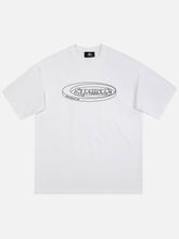 T-Shirt mit Schrift-Logo-Druck